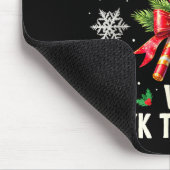 Candy Cane Crew We Stick Together Christmas Costum Muismat (Hoek)