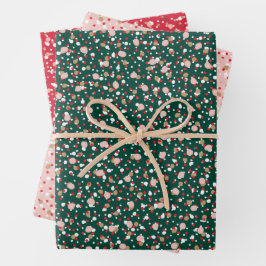 Candy Cane Crush Giftwrap Inpakpapier Vel