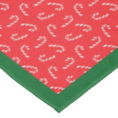 Candy Cane Custom Katoen Tafelkleed, 52 "x70" Tafelkleed (Gekanteld)