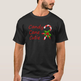 Candy Cane Cutie Grappige Kerst Kous Stuffer T-shirt