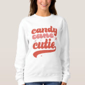Candy cane cutie kerst trui (Voorkant)