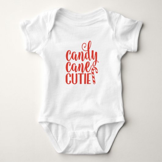 Candy Cane Cutie Romper (Voorkant)
