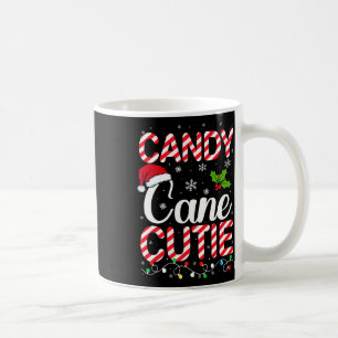 Candy Cane Cutie Schattige Grappig Kerst Xmas Snoe Koffiemok