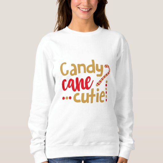 Candy cane cutie trui (Voorkant)