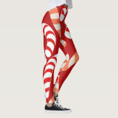 Candy Cane Delight Leggings (Rechts)
