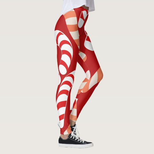 Candy Cane Delight Leggings (Rechts)