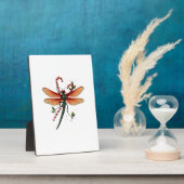 Candy Cane Dragonfly Fotoplaat (Zijkant)