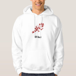 Candy Cane Elf Bait Hoodie