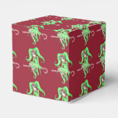 Candy Cane Elf Favor Box Bedankdoosjes (Achterkant)