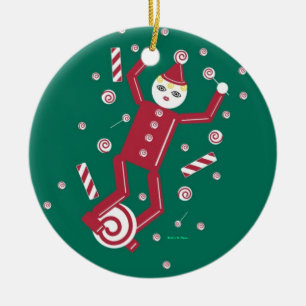 Candy Cane Elf Ornament © 2011 M. Martz