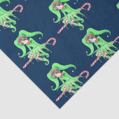 Candy Cane Elf Tissue Paper Tissuepapier (Detail)