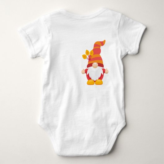 Candy Cane en Loliop Baby's Christmas Tshirt (Achterkant)