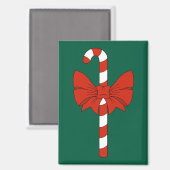 Candy Cane en Strik Magneet (Voorkant / Achterkant)