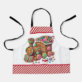 Candy Cane Express Schort (Voorkant)