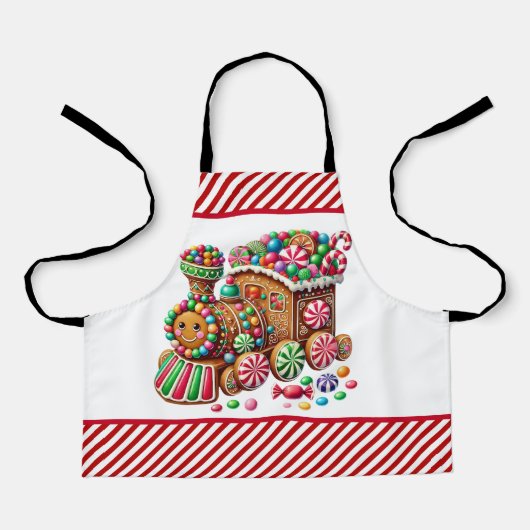 Candy Cane Express Schort (Voorkant)