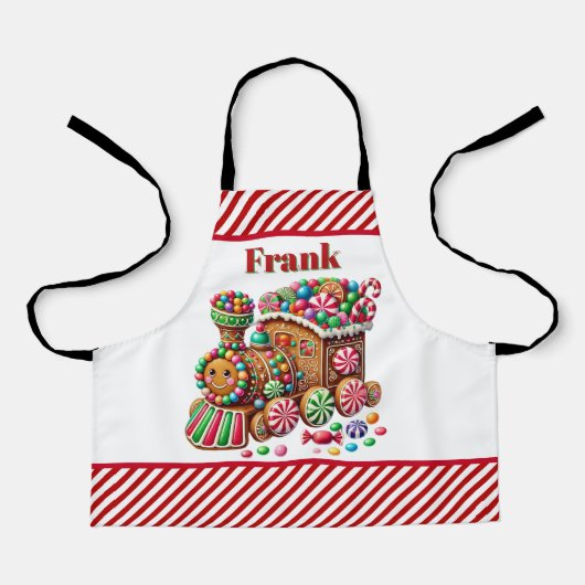 Candy Cane Express  Schort (Voorkant)