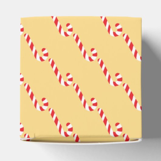 Candy Cane Favor Box Bedankdoosjes (Bovenkant)