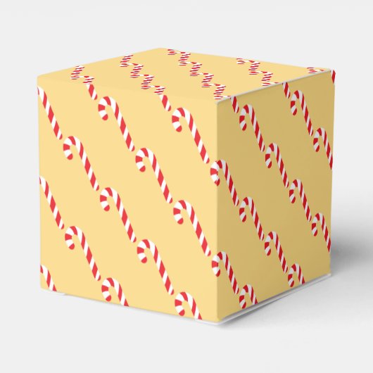Candy Cane Favor Box Bedankdoosjes (Achterkant)