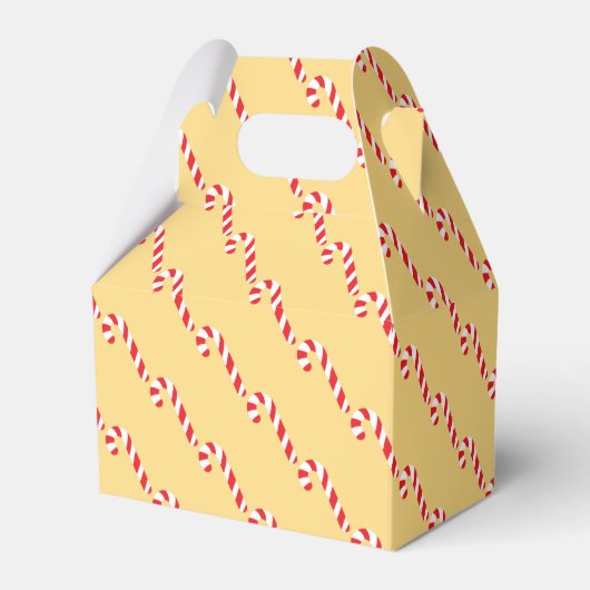 Candy Cane Favor Box Bedankdoosjes (Voorkant Zijde)