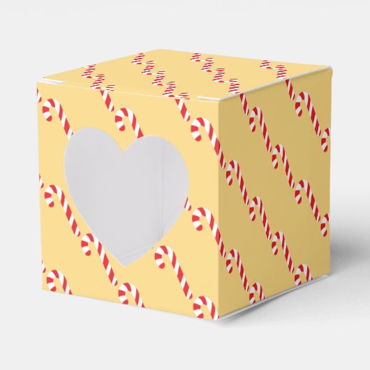 Candy Cane Favor Box Bedankdoosjes (Voorkant Zijde)