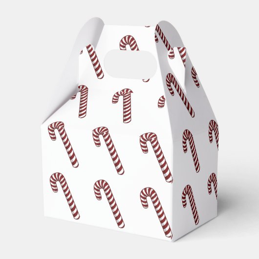 Candy Cane Favor Box Bedankdoosjes (Achterkant)