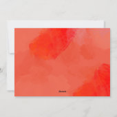 Candy cane feestdagenkaart (Achterkant)