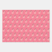 Candy Cane & Flamingos - Tropische kerst Inpakpapier Vel (Voorkant 2)