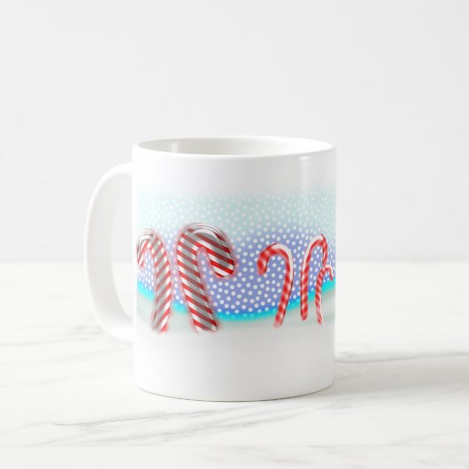 Candy Cane Forest KerstSmall Koffiemok (Voorkant links)