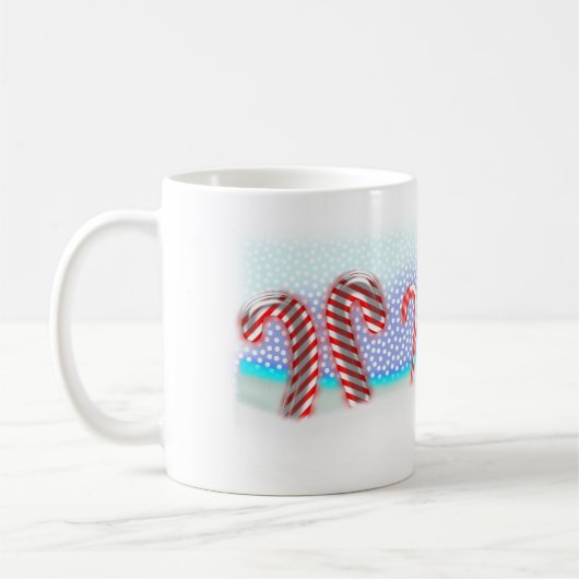 Candy Cane Forest KerstSmall Koffiemok (Links)