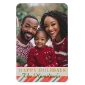 Candy Cane Foto Magneet (Verticaal)