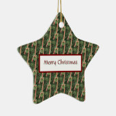 Candy Cane Foto Ornament (Rechts)