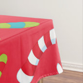 Candy Cane Fun Holiday Tablecloth Tafelkleed (Voorbeeld)