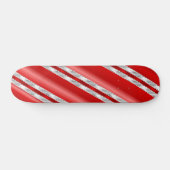 Candy Cane Fusion (Skateboard Deck) Persoonlijk Skateboard (Horizontaal)