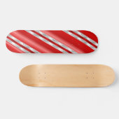 Candy Cane Fusion (Skateboard Deck) Persoonlijk Skateboard (Horizontaal)