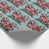 Candy Cane Gang Cadeaupapier (Hoek)