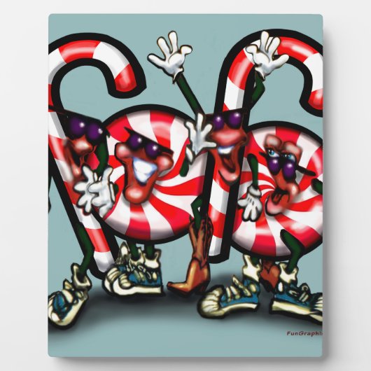 Candy Cane Gang Fotoplaat (Voorkant)
