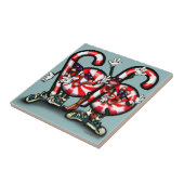 Candy Cane Gang Tegeltje (Zijkant)