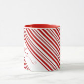 Candy cane gepersonaliseerde mok (Midden)