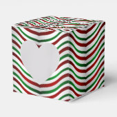 Candy Cane geschenkdoos Gepersonaliseerde vakantie Bedankdoosjes (Voorkant Zijde)