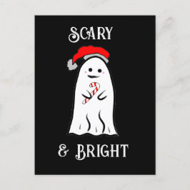 Candy Cane Ghost Briefkaart