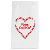 Candy Cane Gift Bag Klein Cadeauzakje (Voorkant)