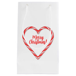 Candy Cane Gift Bag Klein Cadeauzakje