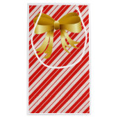 Candy Cane Gift Bag Klein Cadeauzakje (Achterkant)
