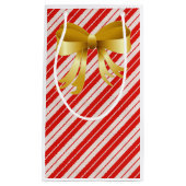 Candy Cane Gift Bag Klein Cadeauzakje (Voorkant)