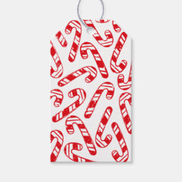 Candy Cane Gift Label Cadeaulabel