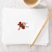 Candy Cane Gift Label - Label (Insitu)