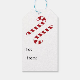 Candy Cane Gift Labels Cadeaulabel