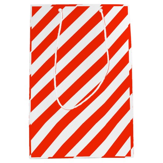 Candy Cane gift Medium Cadeauzakje (Voorkant)