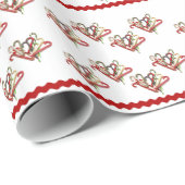 Candy Cane Gift Wrap Paper Cadeaupapier (Rol Hoek)