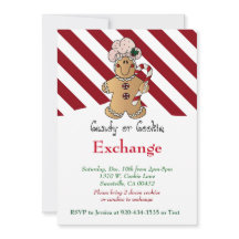 Candy Cane Gingerbrood Cookie & Snoep Exchange